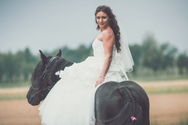 Mariage a touraine cheval