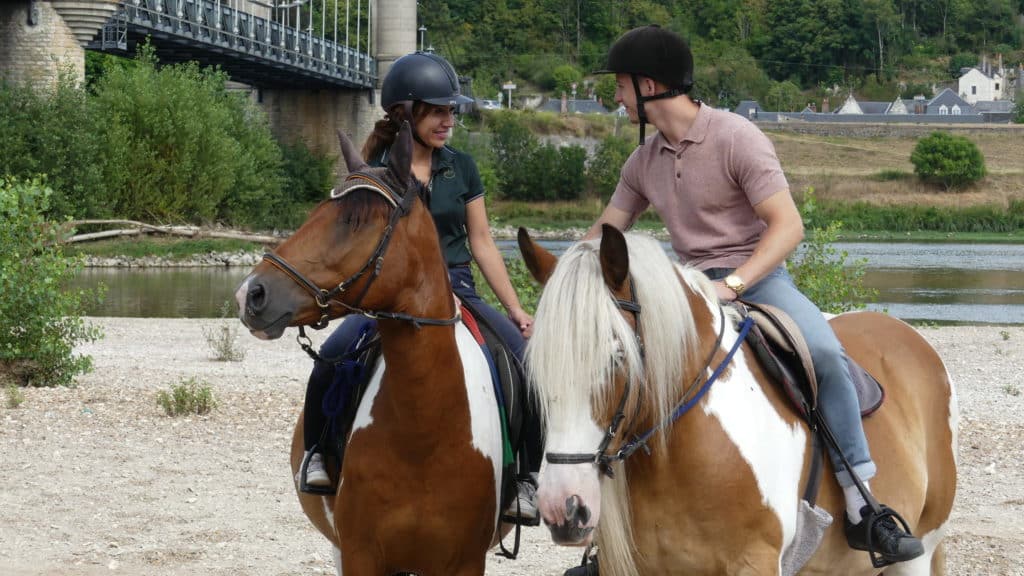 Trekking horse back Loire valley